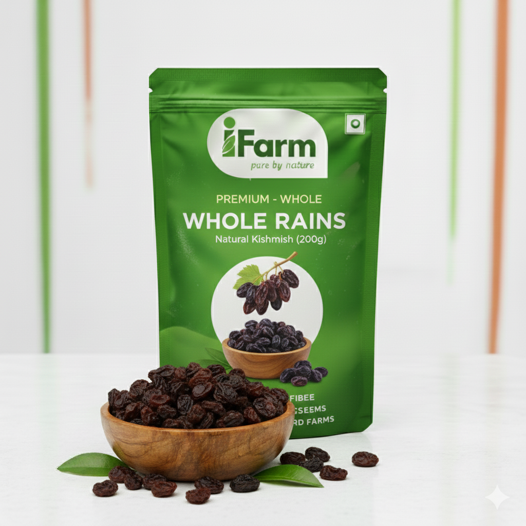 iFarm Premium Raisins – Natural Kishmish 200G