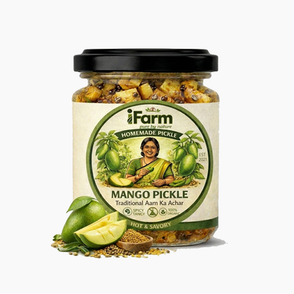 Home Made iFarm Mango Pickle - 200G