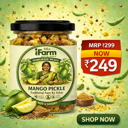 Home Made iFarm Mango Pickle - 200G